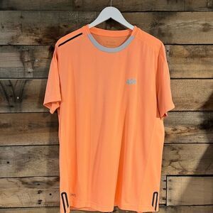 Lotto Sport short sleeve orange soccer performance shirt - 2XL
